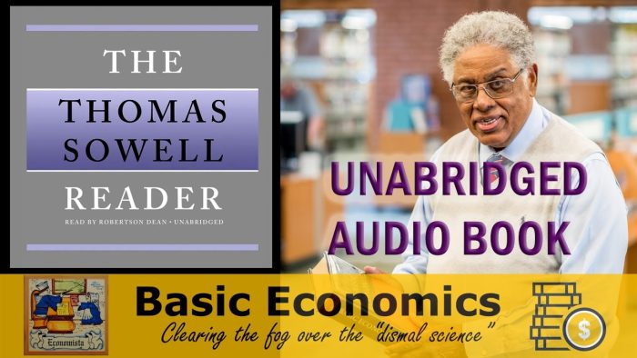 The Thomas Sowell Reader (Unabridged Audio Book) How to debunk the left! See Description Details