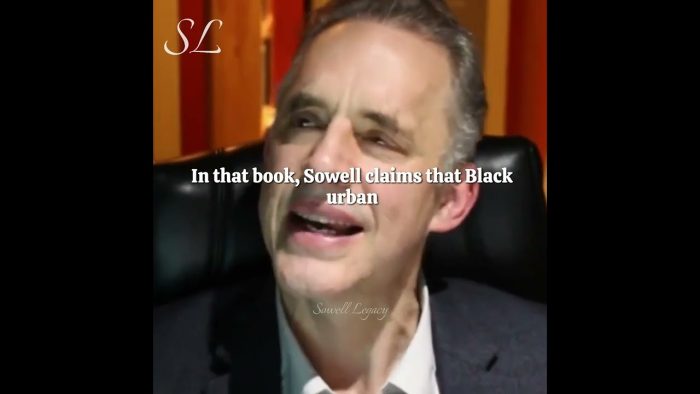 Jordan Peterson is reading Thomas Sowell #sowell #shorts  #jordanpeterson #books